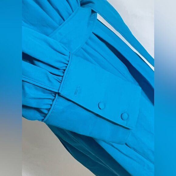 Co Belted Long-Sleeve Midi-Dress siz XS - Picture 11 of 15